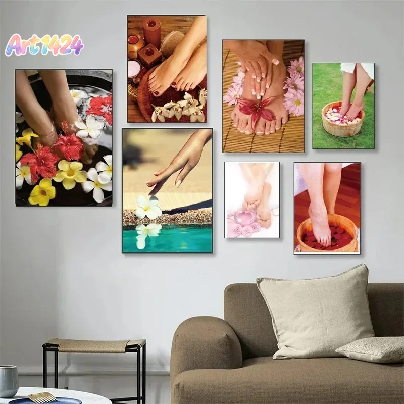 Nail Art Painting - Картины на холсте, постеры и принты