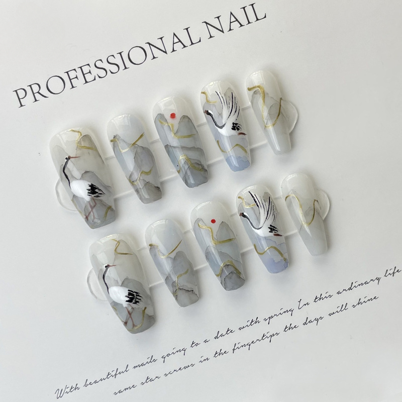 Nail Art Painting - 10 шт картина тушью в китайском