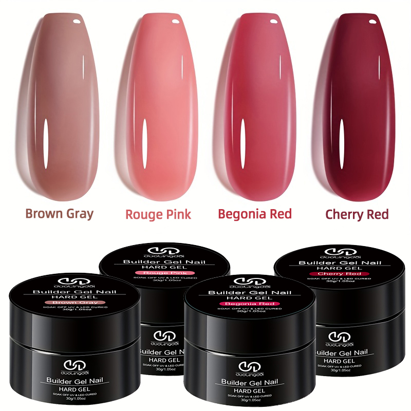 Nail Art Pink Soft - Акриловый гель для наращивания ногтей, 30