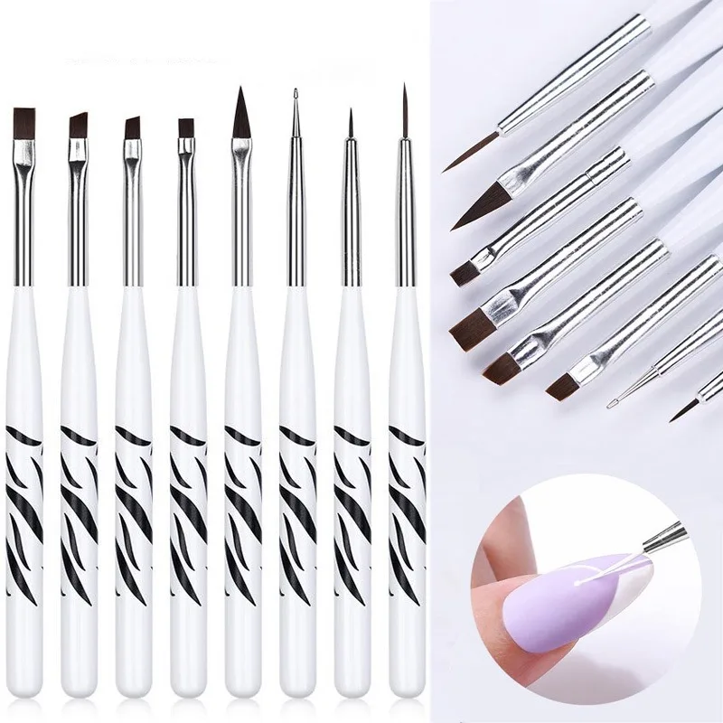 Nail Art Brush Set - Кисть для дизайна ногтей, кисти для