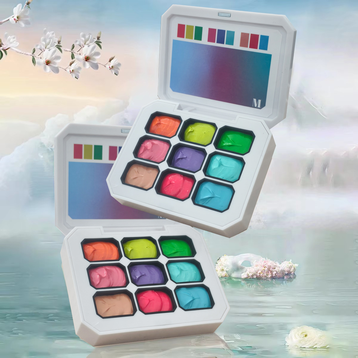 Nail Art Painting - 1 шт. 9-цветный гель-лак для ногтей,