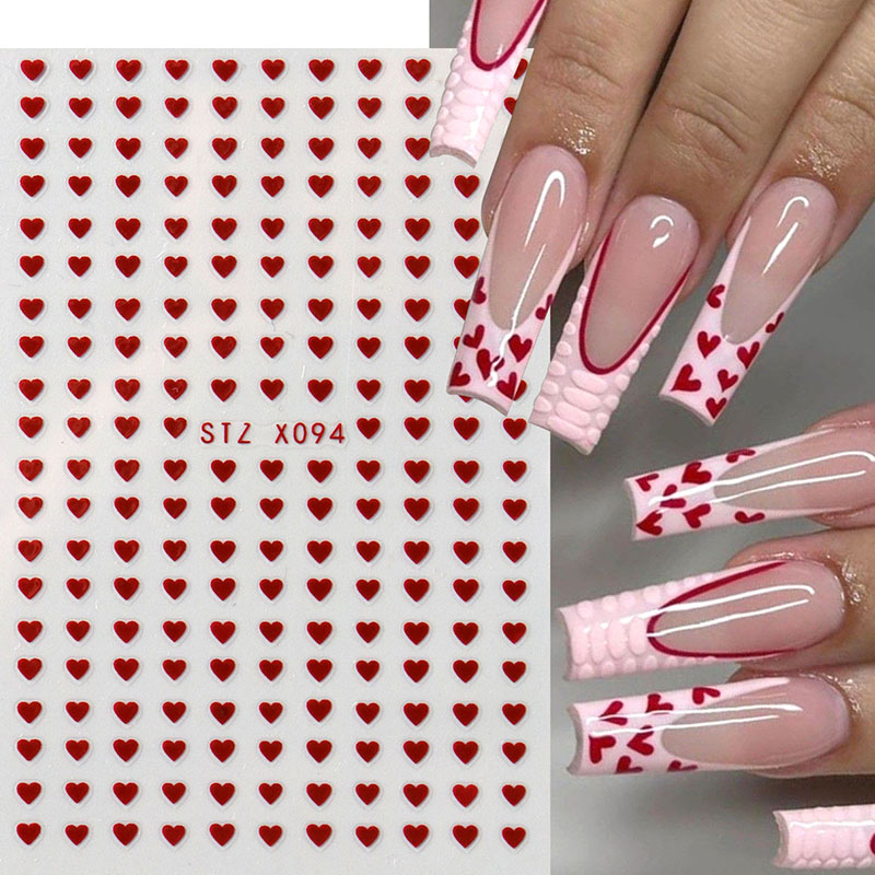2 шт., мини-наклейки для дизай – обзор и цена Nail Art Valentine