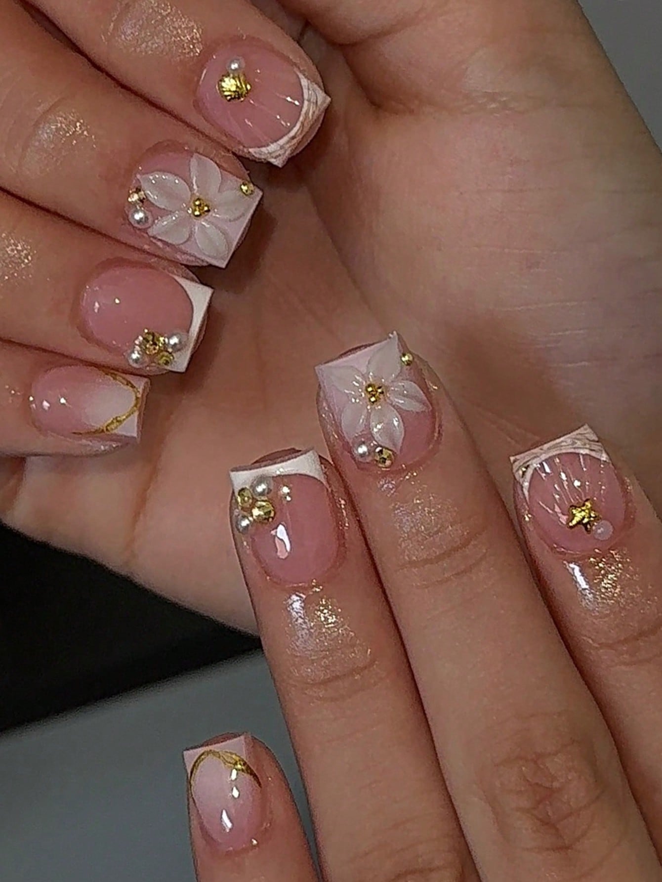 24 шт. коротких квадратных бел – обзор и цена Nail Art Halal