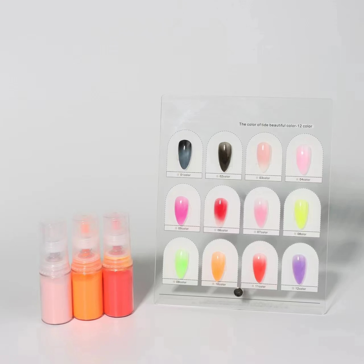 Самый продаваемый спрей-пигмен – обзор и цена Nail Art Ombre Glitter