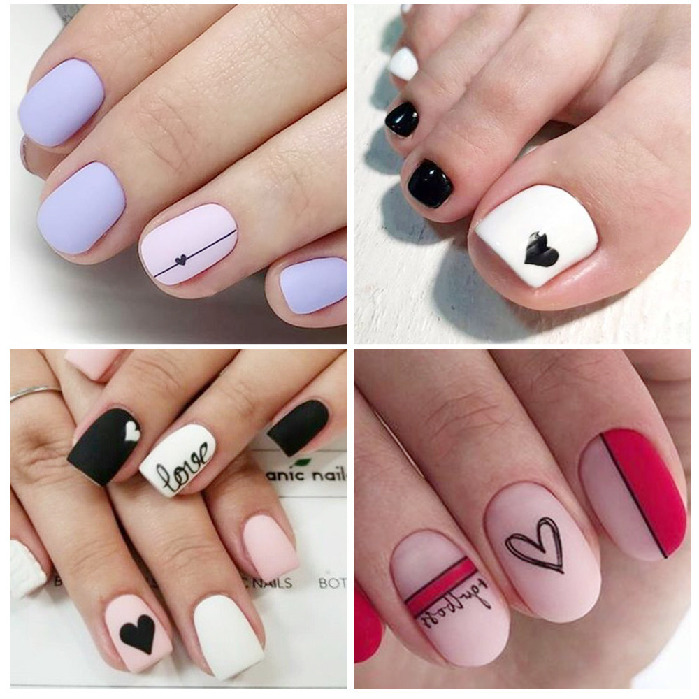 Наклейки для дизайна ногтей, с – обзор и цена Nail Art Valentine