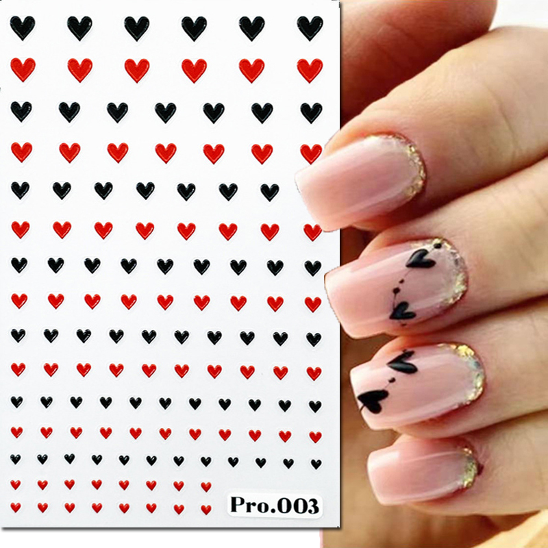 5d тисненные наклейки для диза – обзор и цена Nail Art Valentine