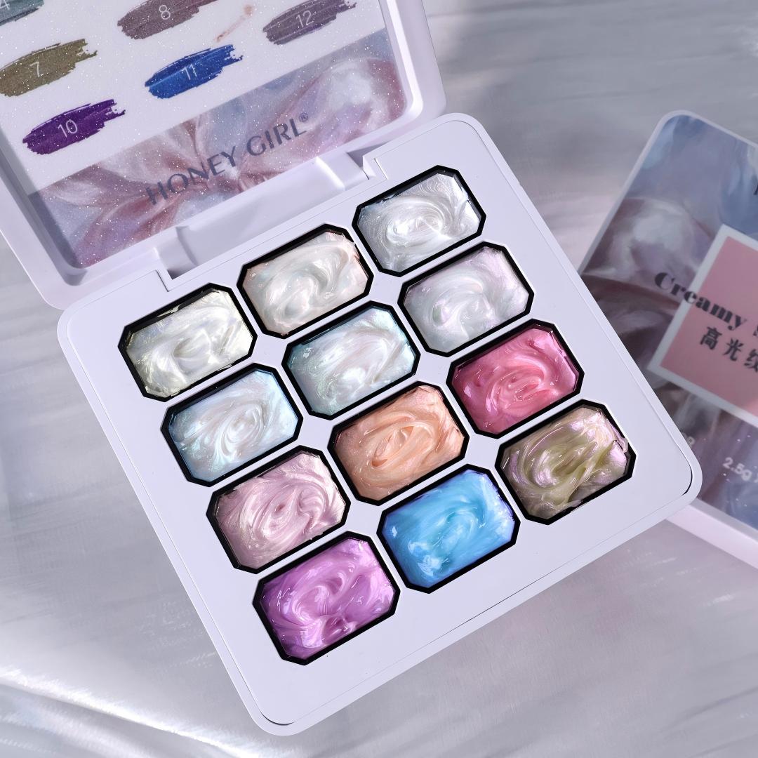 Гель для ногтей с 12 оттенками – обзор и цена Nail Art Halal
