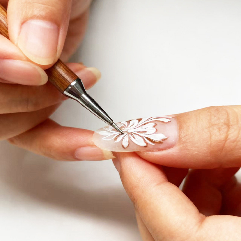 Ручка-доттер для ногтей из сан – обзор и цена Nail Art Dotting Tool