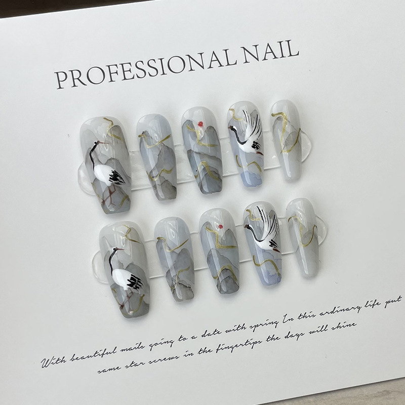 10 шт картина тушью в китайско – обзор и цена Nail Art Painting