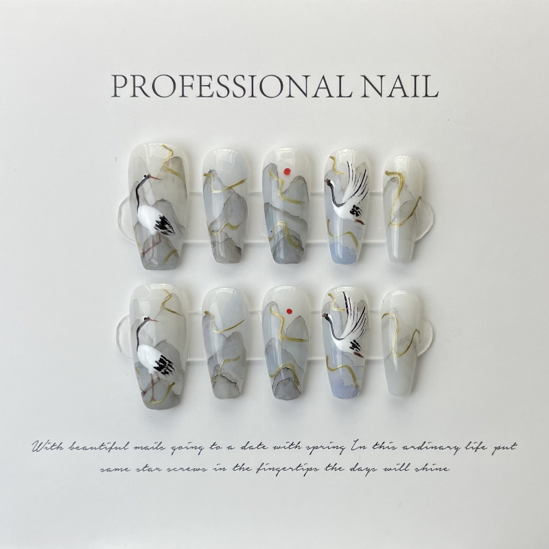 10 шт картина тушью в китайско – обзор и цена Nail Art Painting