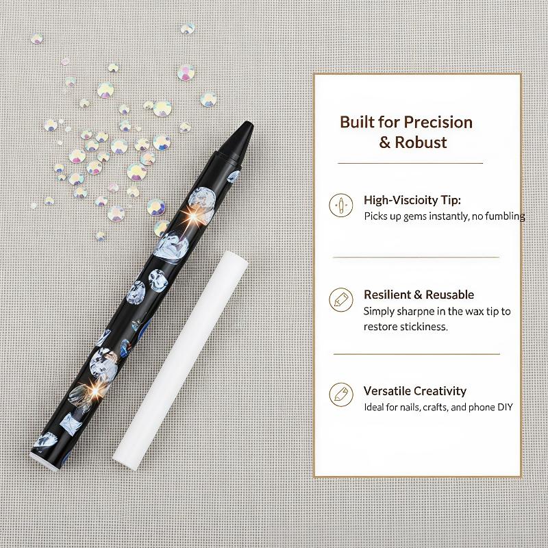 1 шт. восковой карандаш для ди – обзор и цена Nail Art Dotting Tool