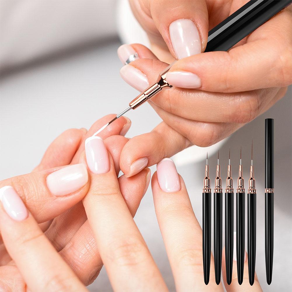 Набор из 5 профессиональных ки – обзор и цена Nail Art Brush Set
