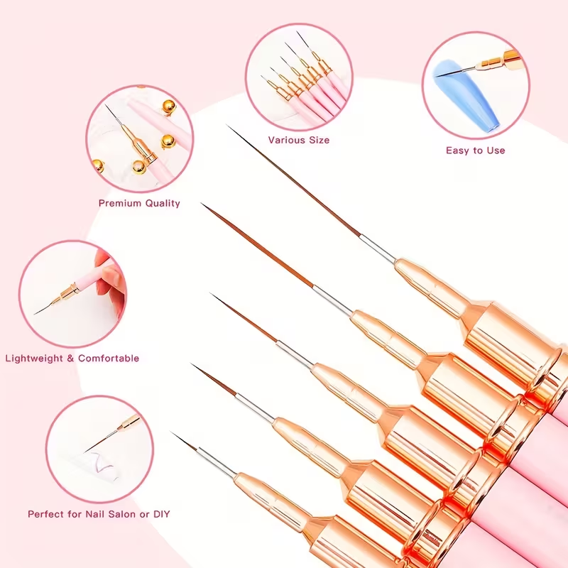 Набор профессиональных кистей  – обзор и цена Nail Art Brush Set
