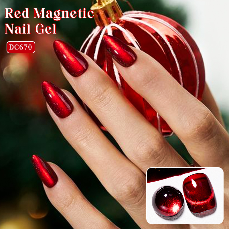 Mtssii 7ML Wine Red Cat Магнит – обзор и цена Nail Art Red Wine Cat Eye