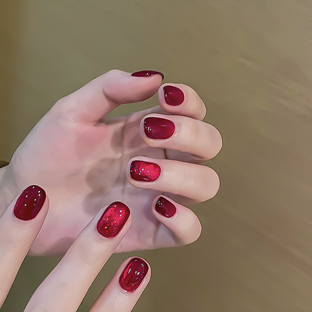 Xeijayi 10 мл винно-красный ге – обзор и цена Nail Art Red Wine Cat Eye