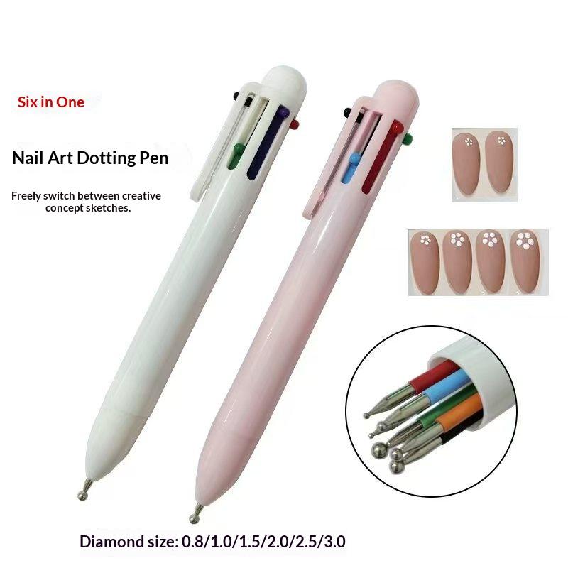 Набор для нейл-арта 6 в 1: руч – обзор и цена Nail Art Dotting Tool