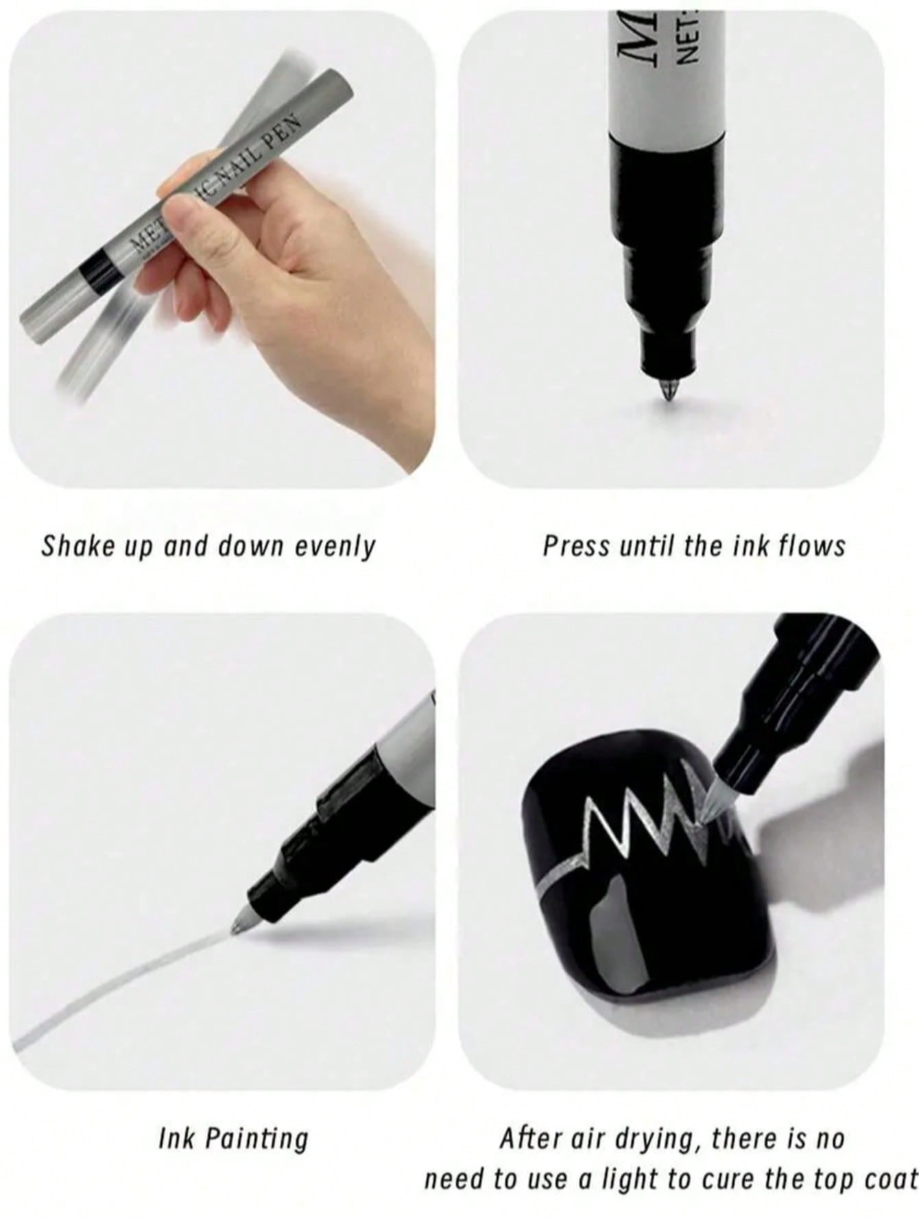 Ручка для нейл-арта 0,8 мм, 1  – обзор и цена Nail Art Dotting Tool