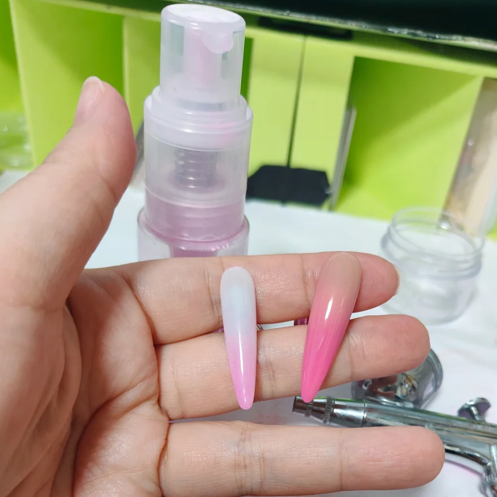 12 стилей спрей для дизайна но – обзор и цена Nail Art Ombre Glitter