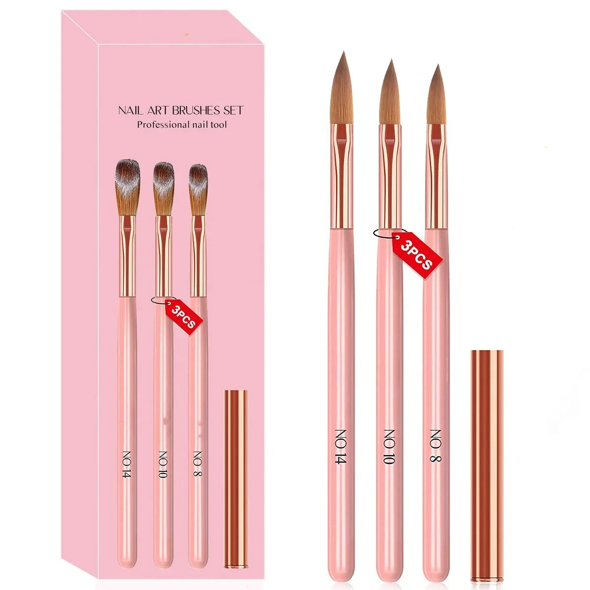 Ручка для дизайна ногтей Специ – обзор и цена Nail Art Brush Set