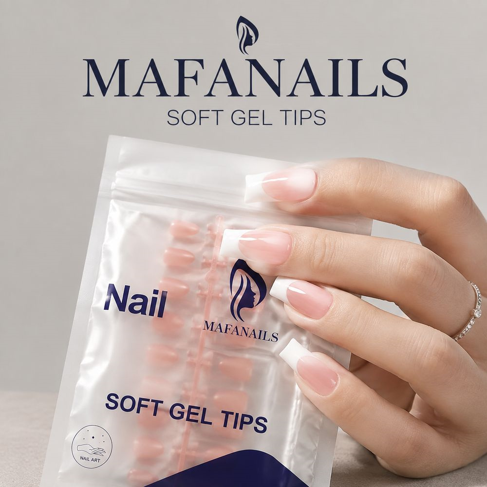 120 шт. гибких мягких гелевых  – обзор и цена Nail Art Pink Soft