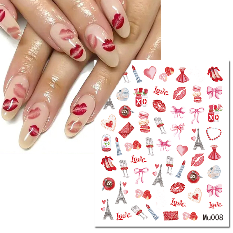 3d слайдеры для дизайна ногтей – обзор и цена Nail Art Valentine