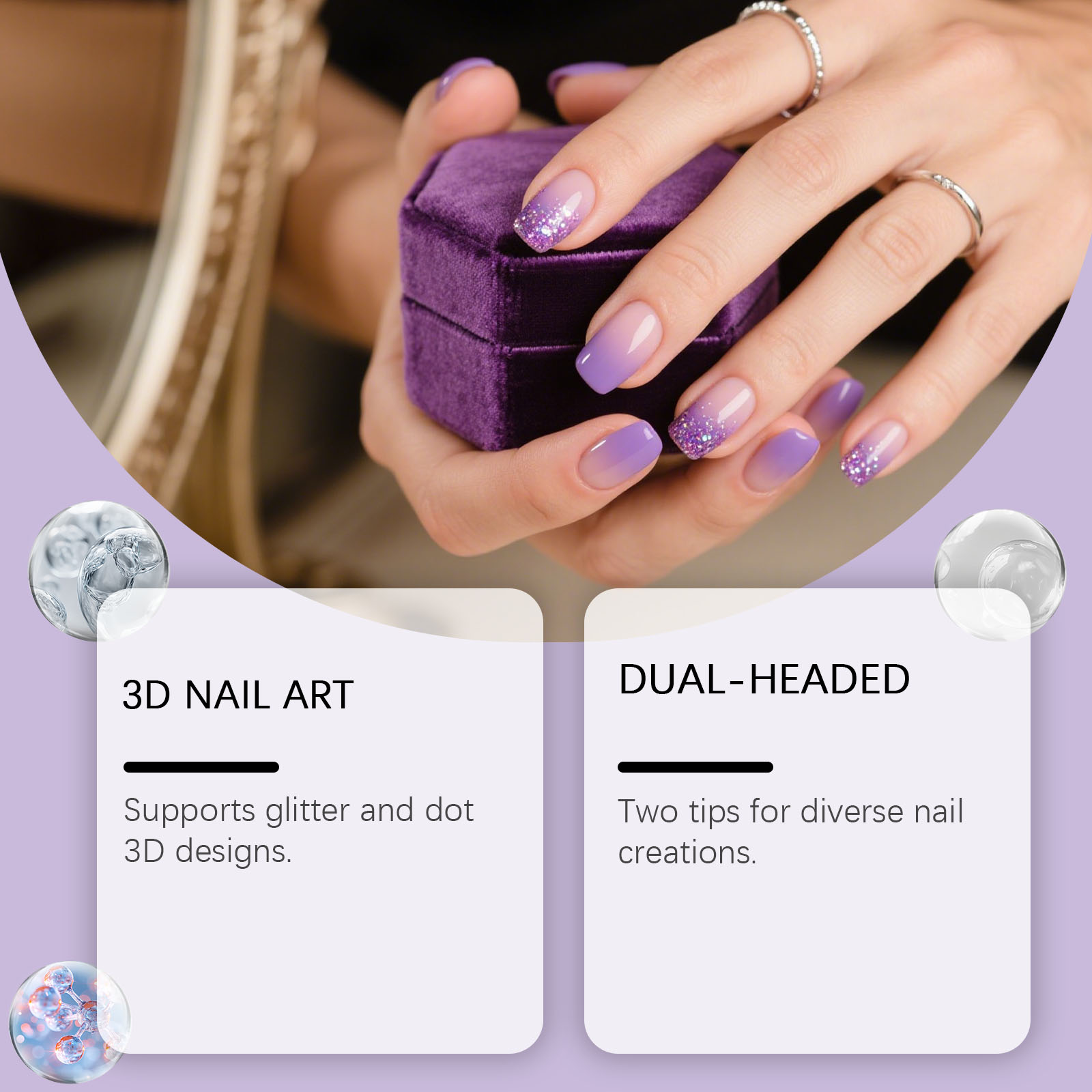 Набор для дизайна ногтей Nymix – обзор и цена Nail Art Dotting Tool