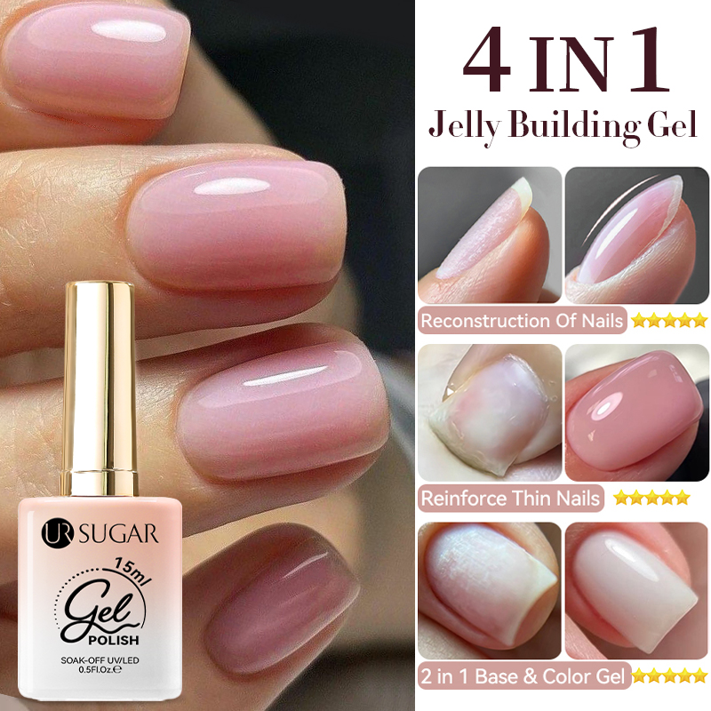 UR SUGAR 15 мл 4-в-1 Желеобраз – обзор и цена Nail Art Halal